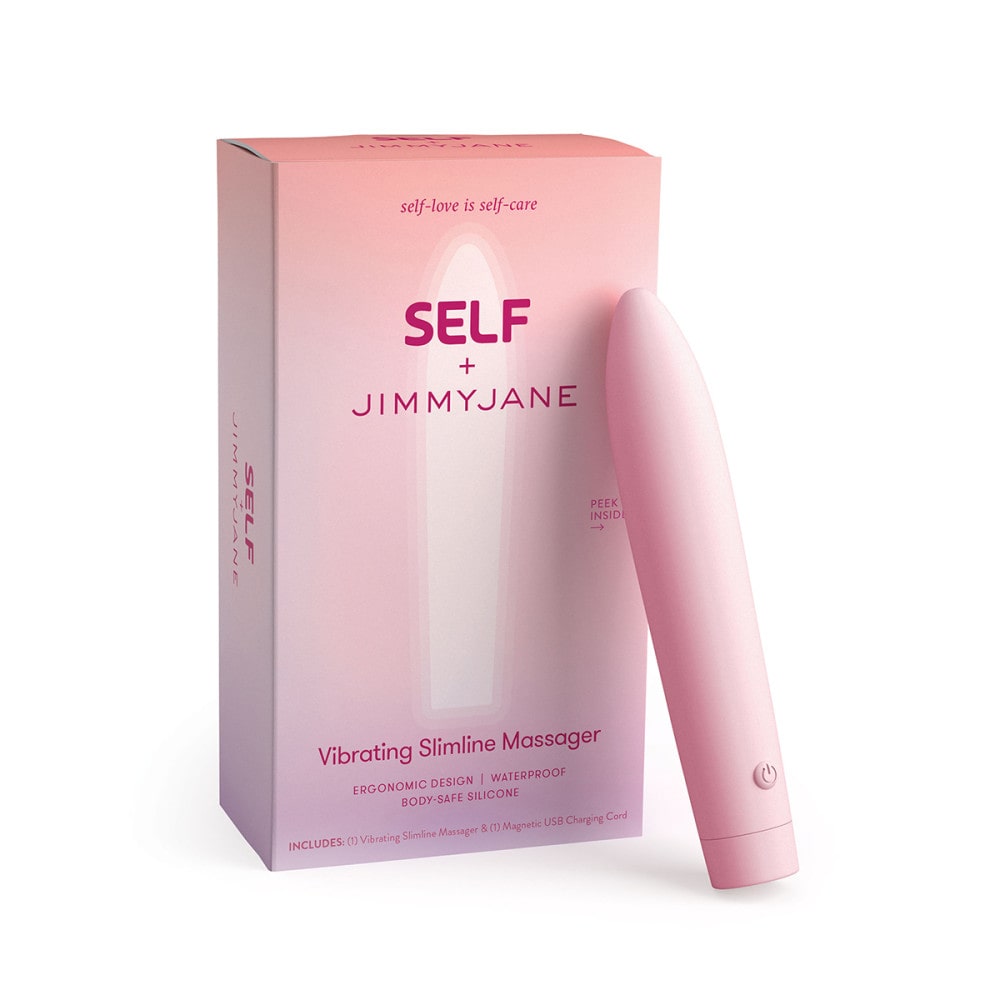 SELF + Jimmyjane Vibrating Slimline Massager | Melody's Room