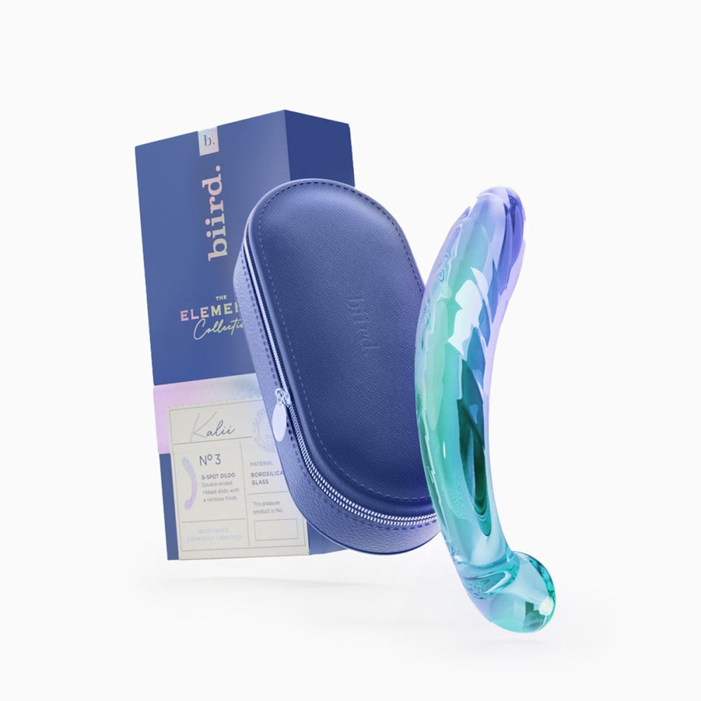 Kalii Glass G-spot Dildo by Biird | Melody's Room