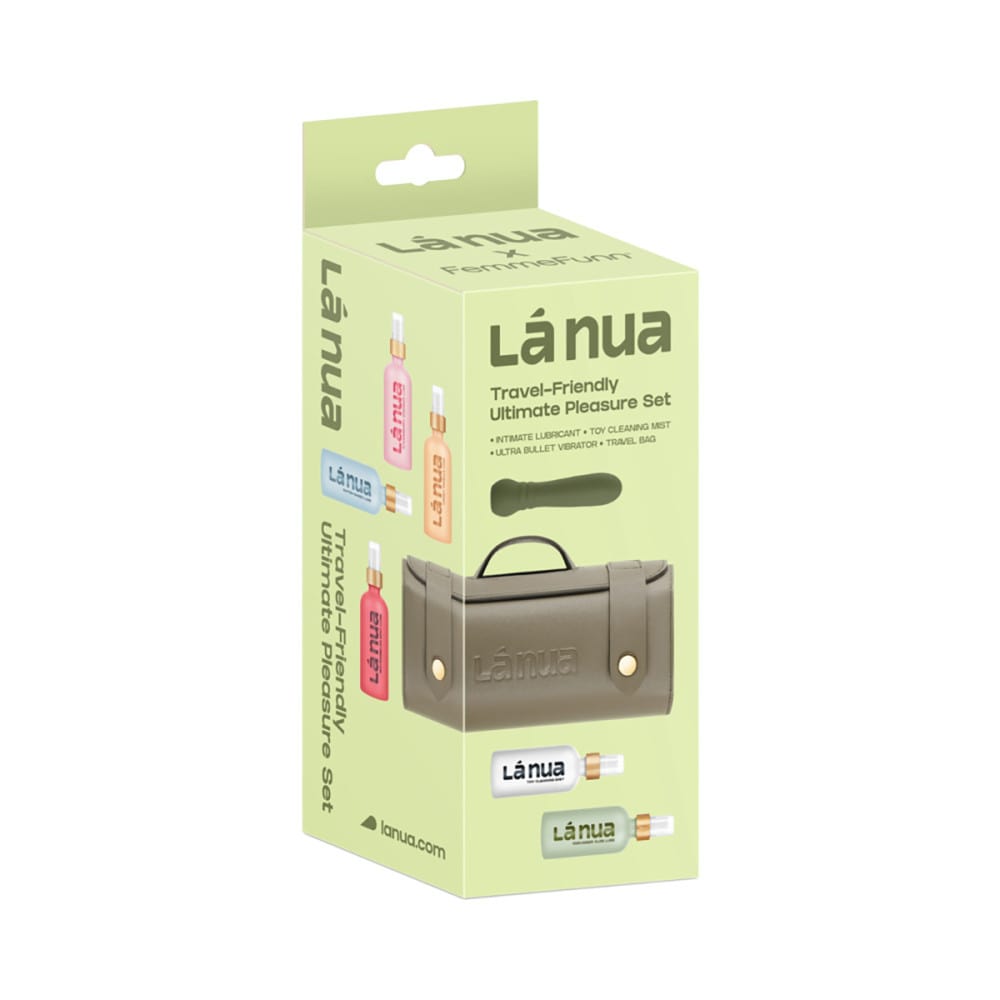 La Nua x Femme Funn Gift Bag, Ultra Bullet + Mist Toy Cleaner + Lube | Melody's Room