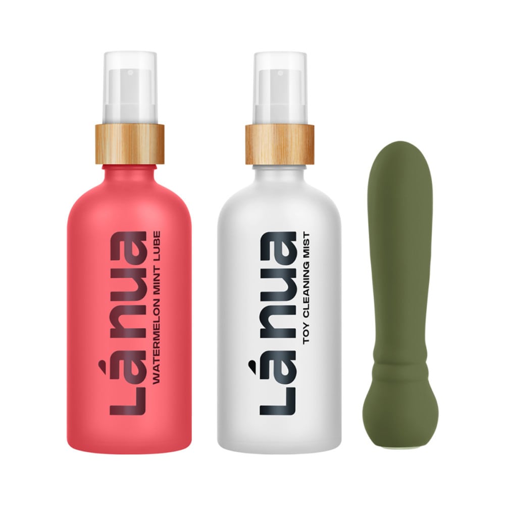 La Nua x Femme Funn Gift Bag, Ultra Bullet + Mist Toy Cleaner + Lube | Melody's Room