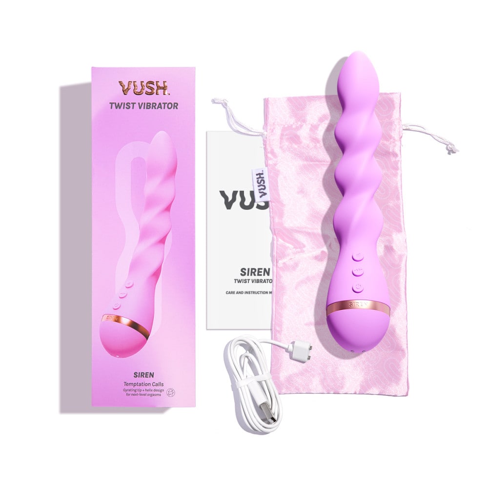 VUSH Siren Twist Vibrator | Melody's Room