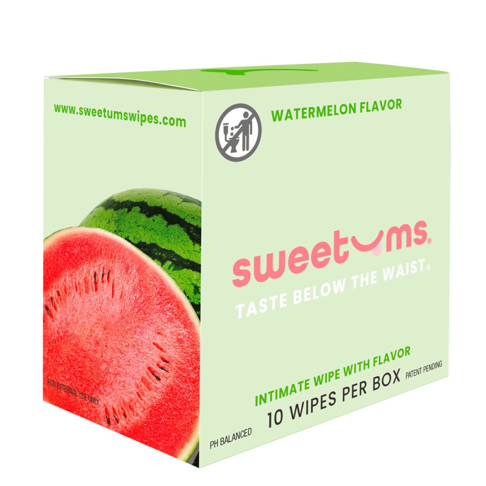 Sweetums Intimate Wipes Watermelon Flavored | Melody's Room