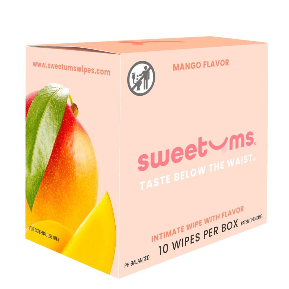 Sweetums Intimate Wipes Mango Flavor | Melody's Room