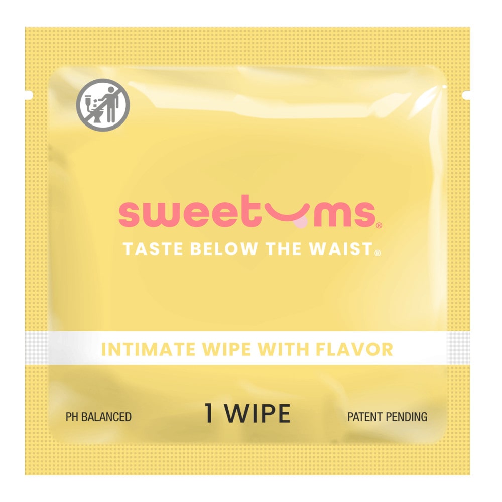 Sweetums Intimate Wipes Pina Colada Flavor | Melody's Room