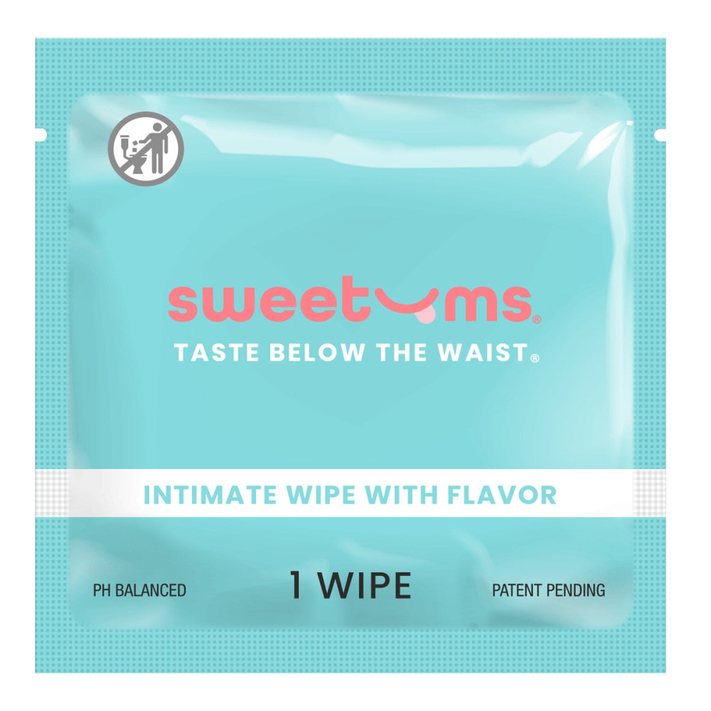 Sweetums Intimate Wipes CinnamonBun Flavor | Melody's Room