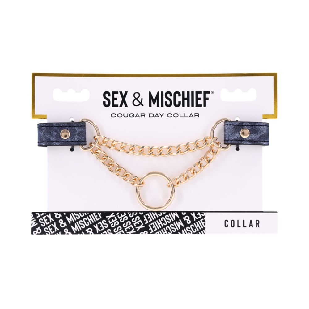 Sex & Mischief Cougar Day Collar | Melody's Room