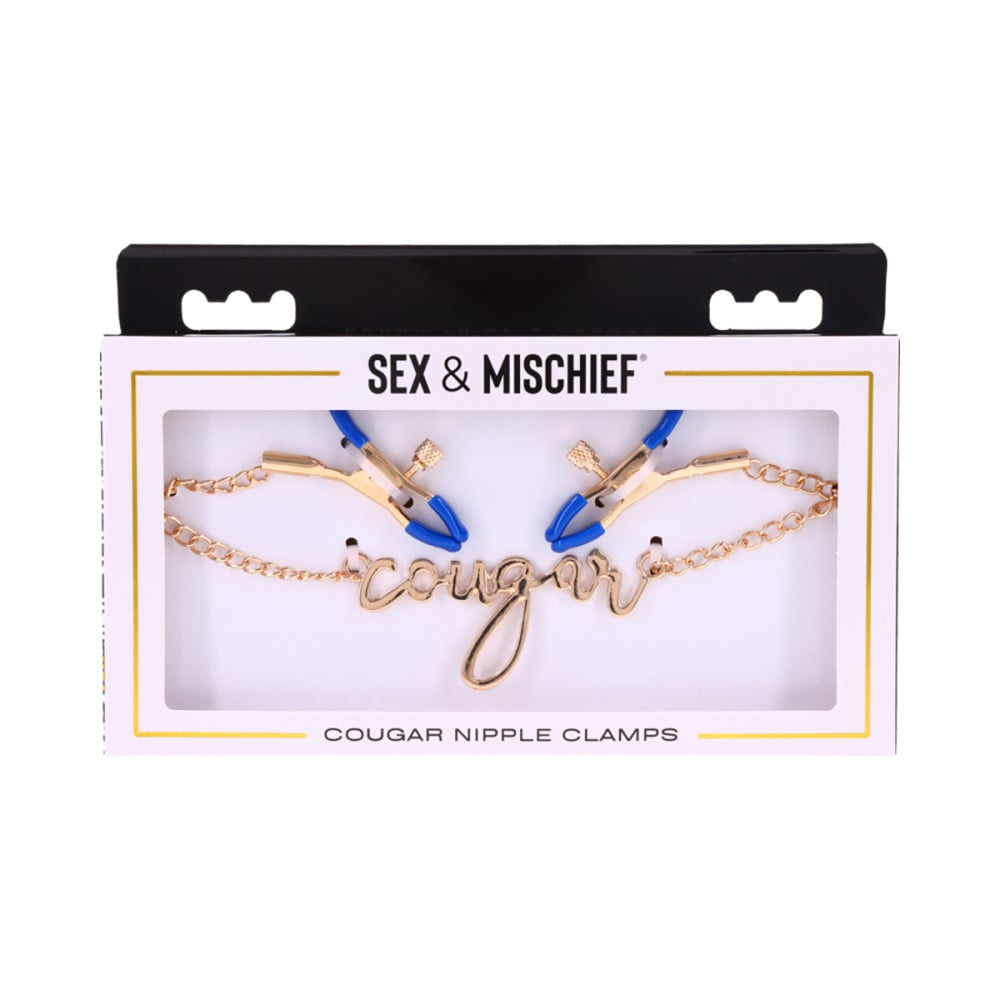 Sex & Mischief Cougar Nipple Clamps | Melody's Room