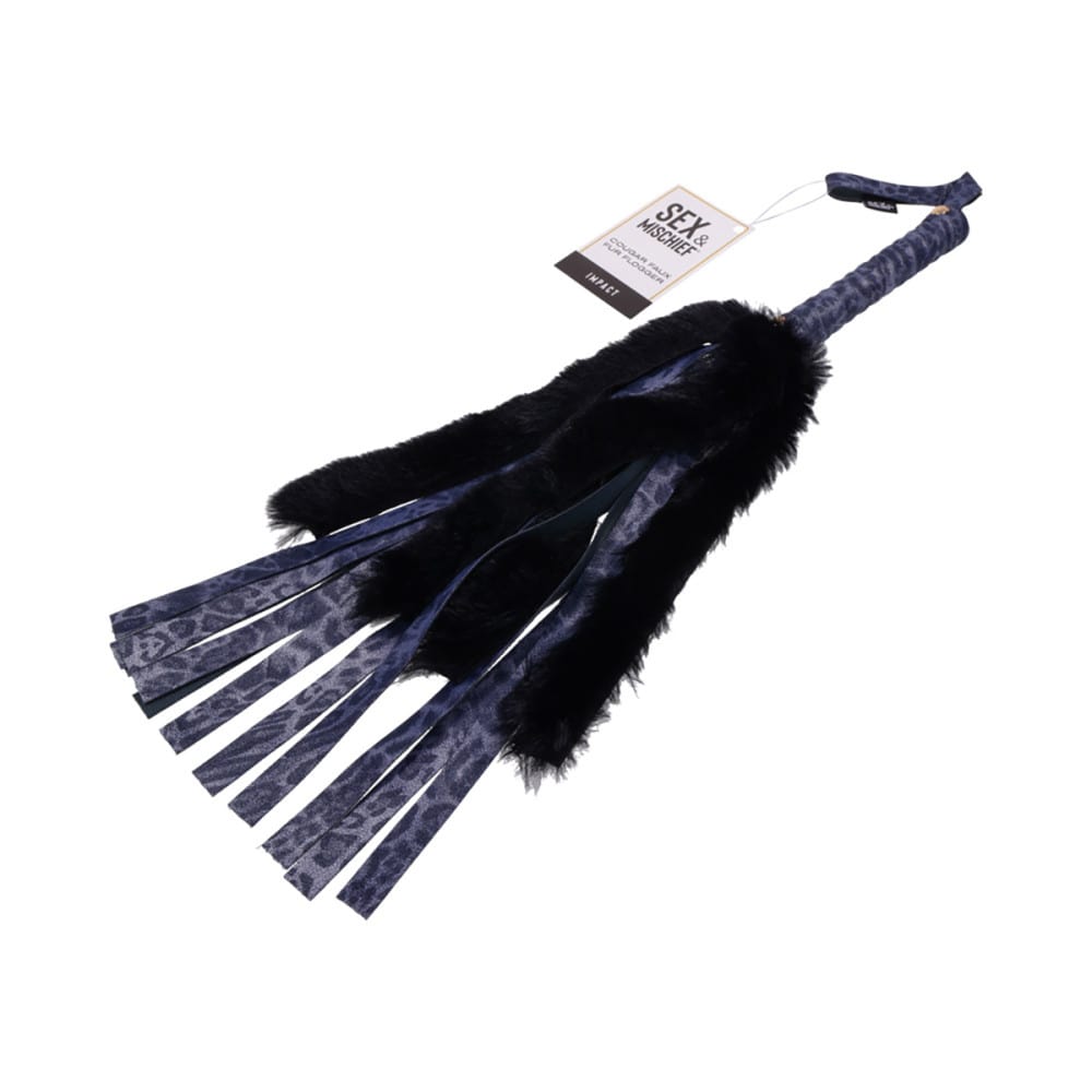 Sex & Mischief Cougar Faux Fur Flogger | Melody's Room