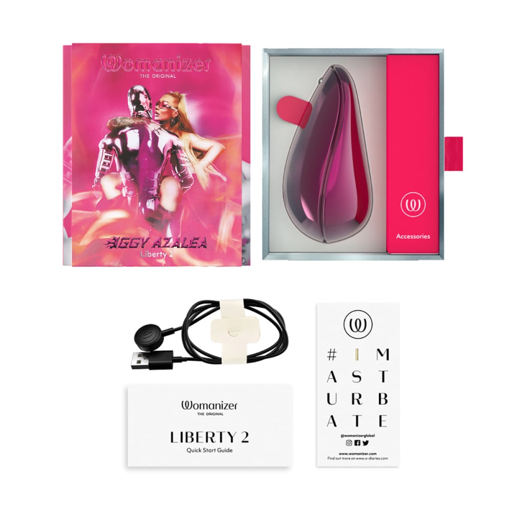 Womanizer x Iggy Azalea Pink Liberty 2 Pink Sex Toy