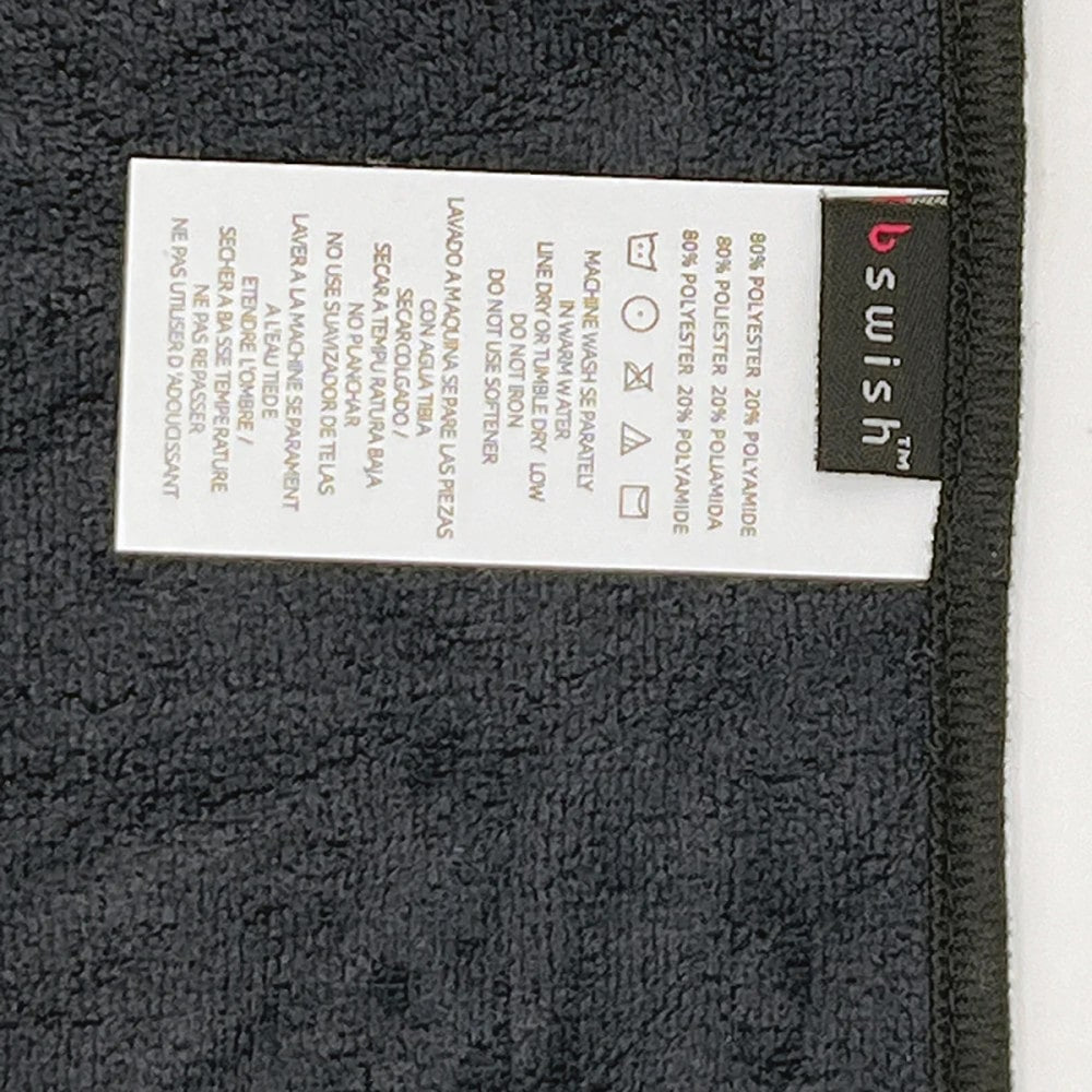 B Swish Black After-Sex Towel | Melody's Room