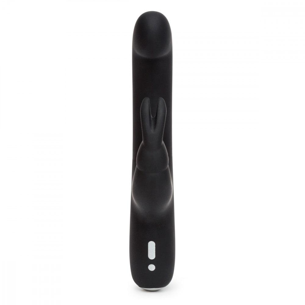 Happy Rabbit Black Rechargeable G-Spot Vibrator | Melody's Room