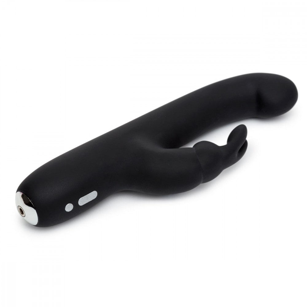 Happy Rabbit Black Rechargeable G-Spot Vibrator | Melody's Room