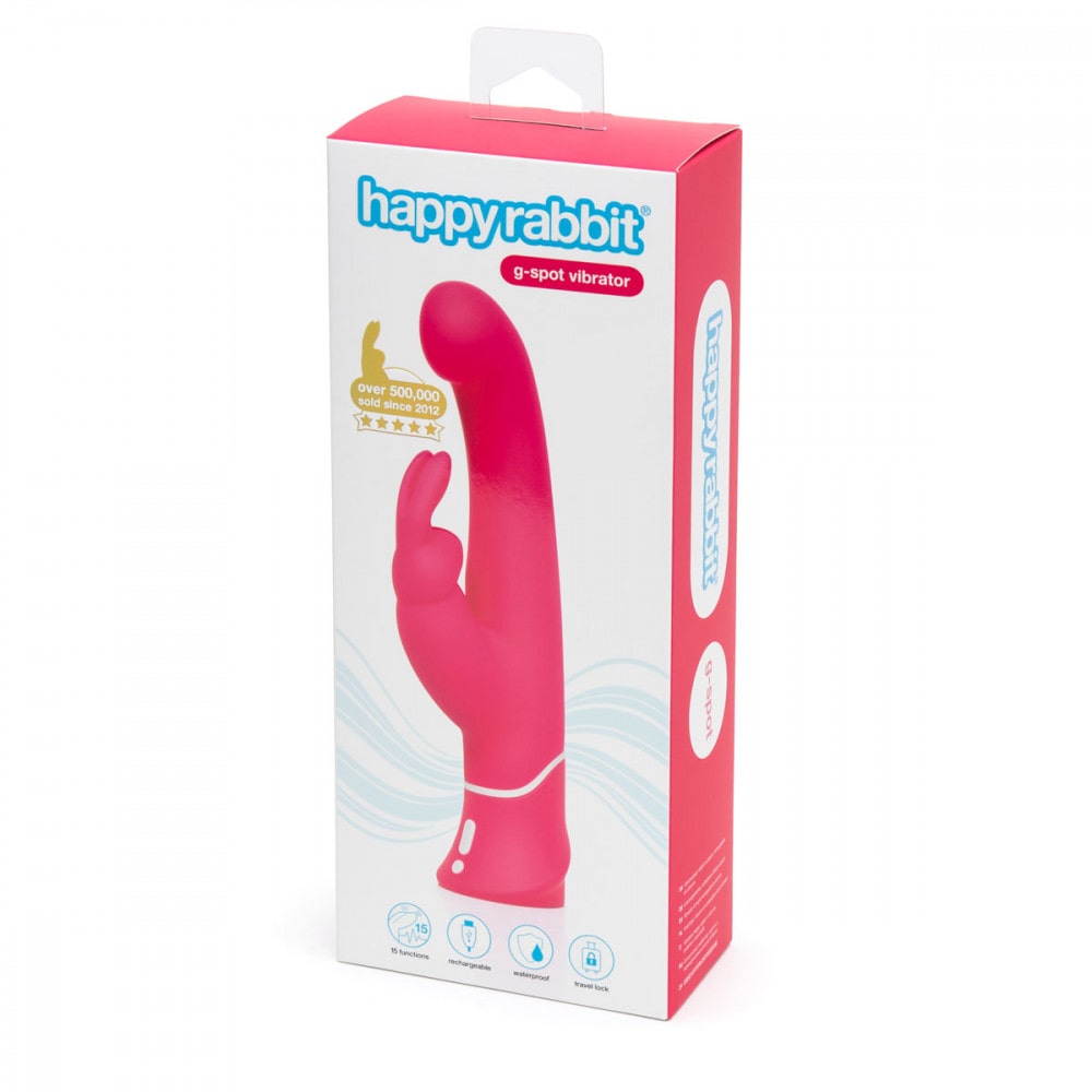 Happy Rabbit Pink Rechargeable G-Spot Vibrator | Melody's Room