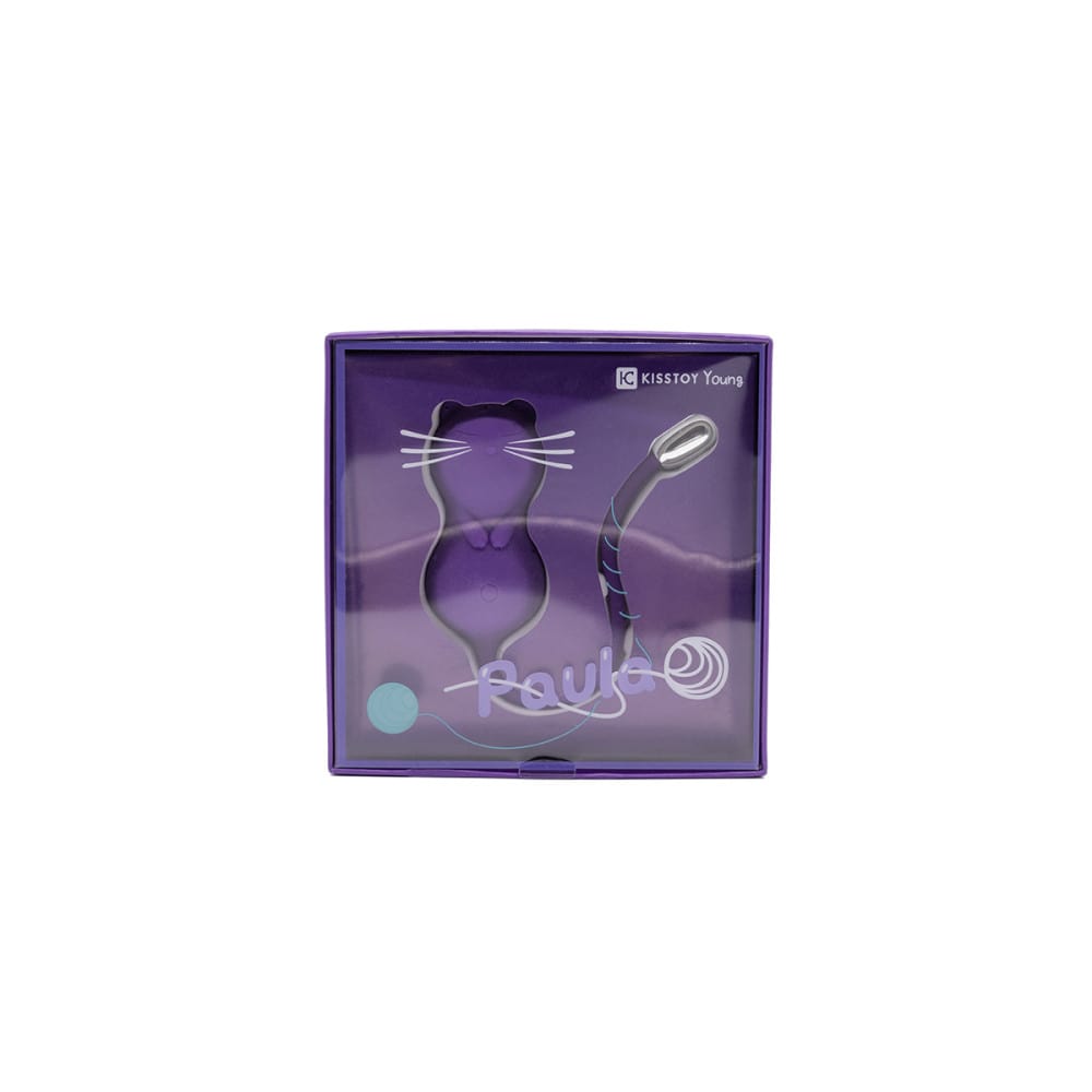 Emojibator Paula Kitty Cat Kegel Ball Vibrator | Melody's Room