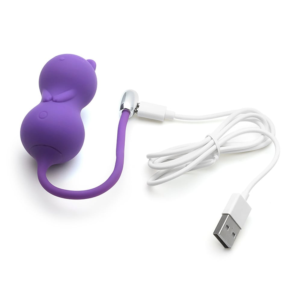 Emojibator Paula Kitty Cat Kegel Ball Vibrator | Melody's Room