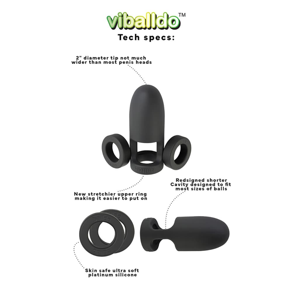 ViBalldo The World's First Vibrating Ball Dildo | Melody's Room