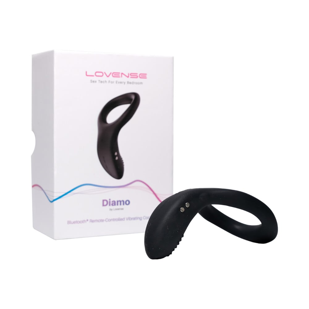 Lovense Diamo Vibrating Remote-Controlled Cock Ring | Melody's Room