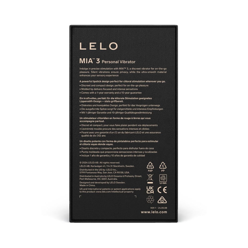 LELO MIA 3 Personal Bullet Vibrator | Melody's Room