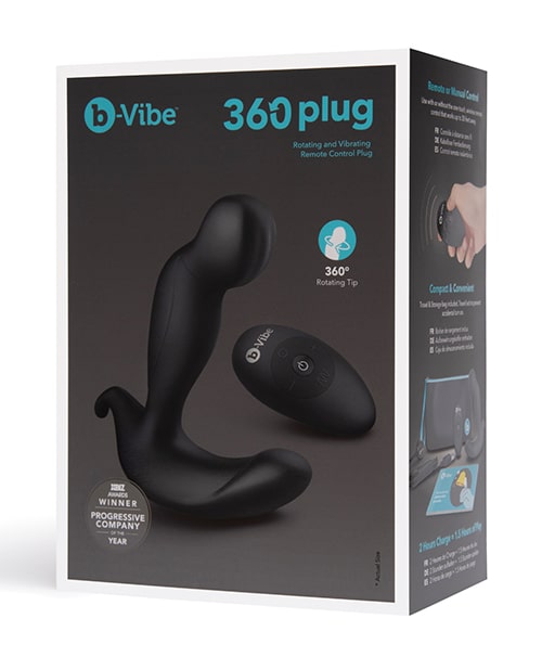 B-Vibe 360 Plug Prostate Vibrator | Melody's Room