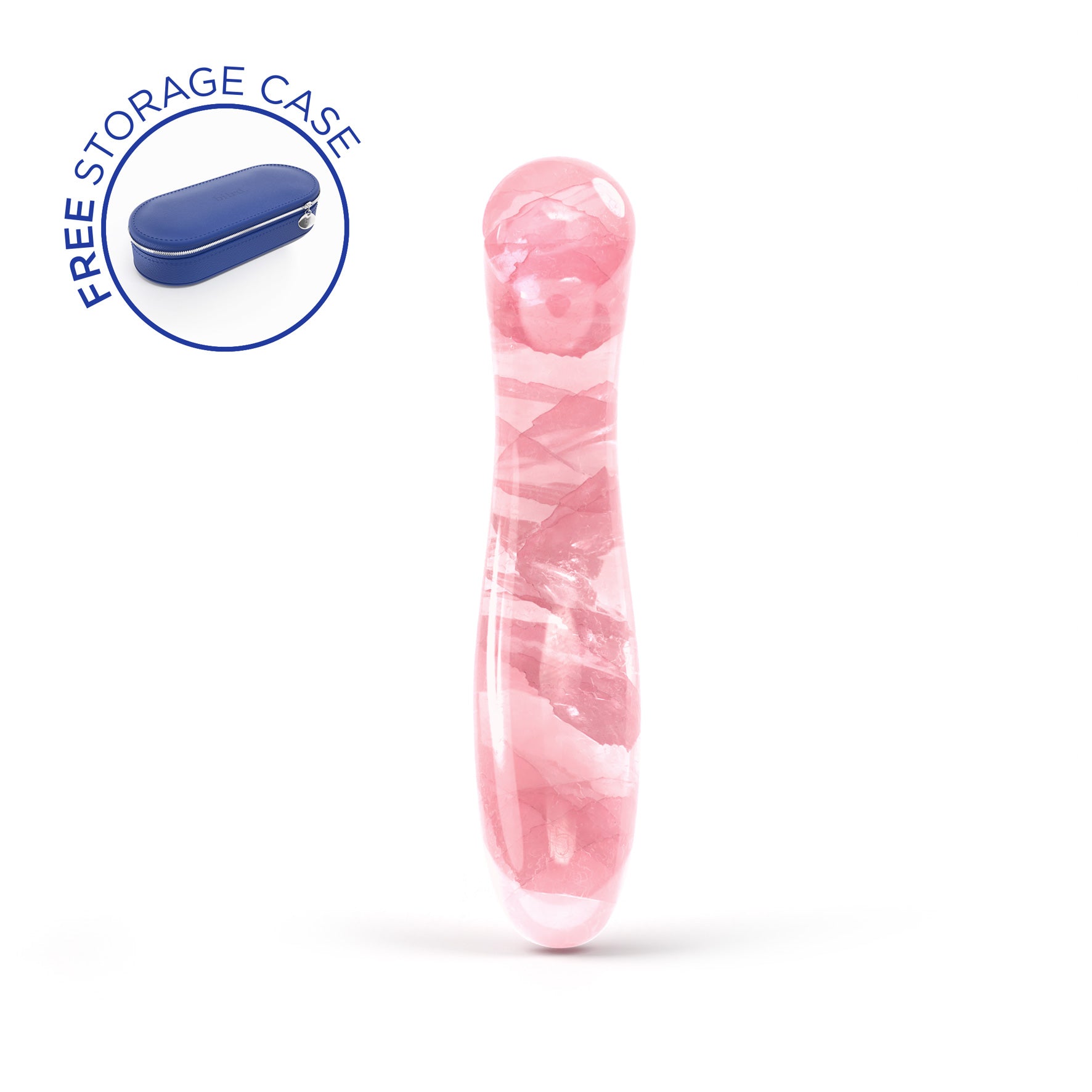 Biird Pixii Rose Quartz Dildo | Melody's Room