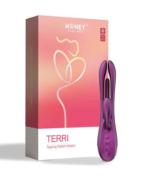 Terri App Controlled Kinky Finger Tapping Rabbit Vibrator | Melody's Room 