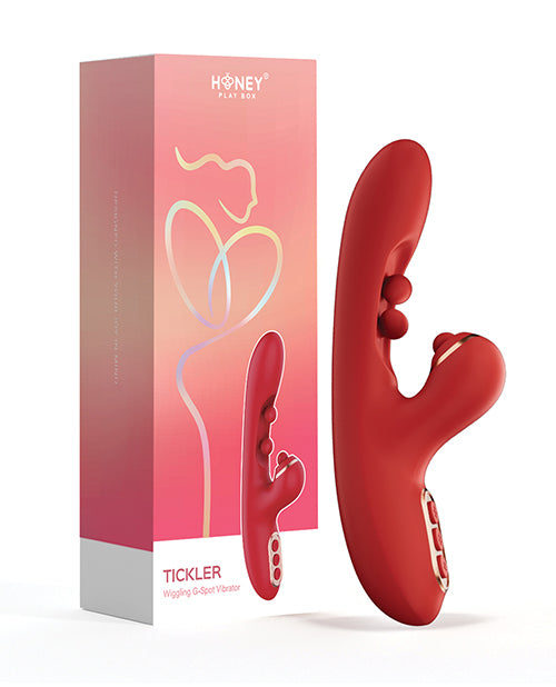 Tickler Wiggling G-Spot Vibrator & Tapping Clitoral Vibrator | Melody's Room 