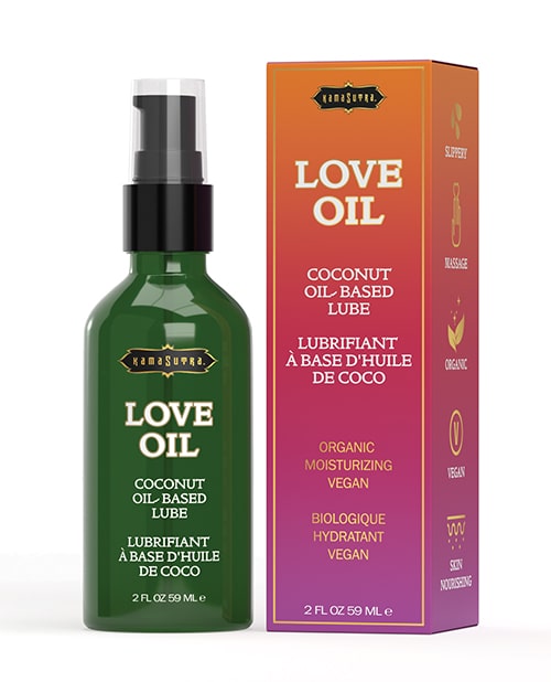 Love Oil Coconut Oil-Based Lube | Melody's Room