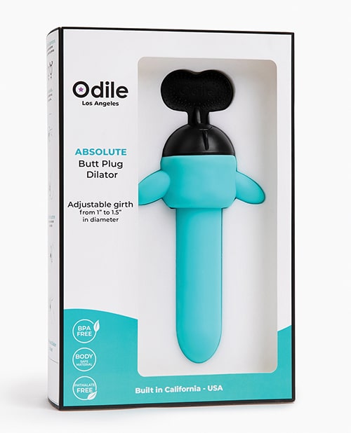 Odile Absolute Butt Plug Dilator in Aqua | Melody's Room