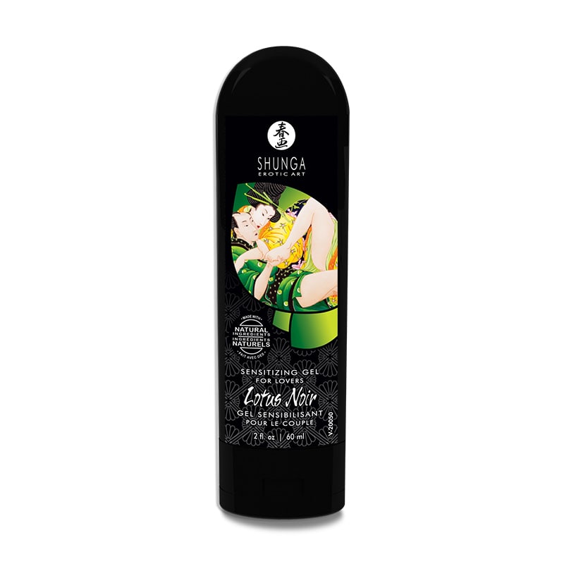 Shunga Lotus Noir Couples Sensitizing Gel | Melody's Room