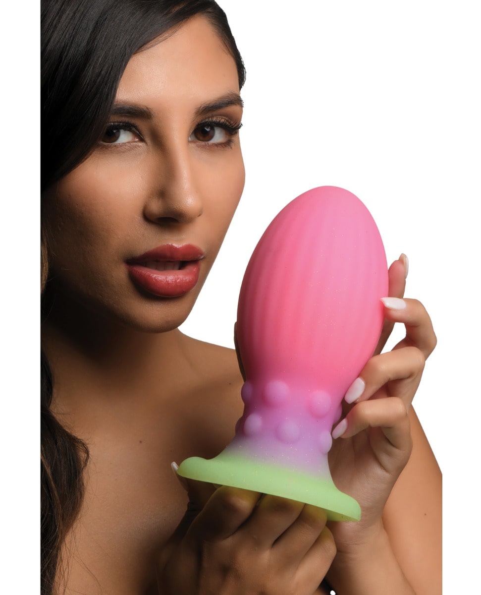 Xeno Glow in the Dark Silicone Egg by Creature Cocks XL | Melody's Room