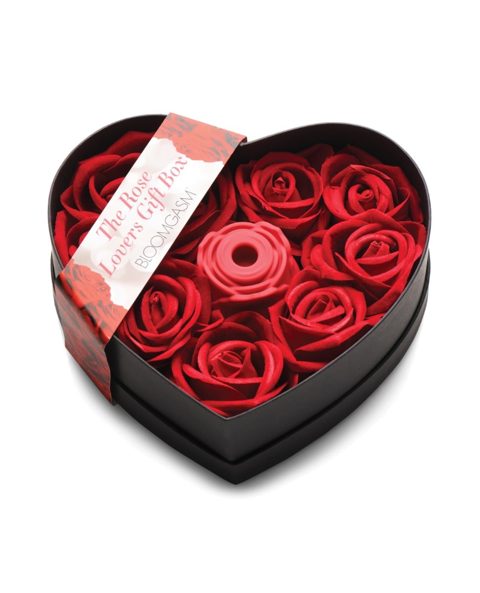 Inmi Bloomgasm The Enchanted Rose Stimulator Red Lovers Gift Box