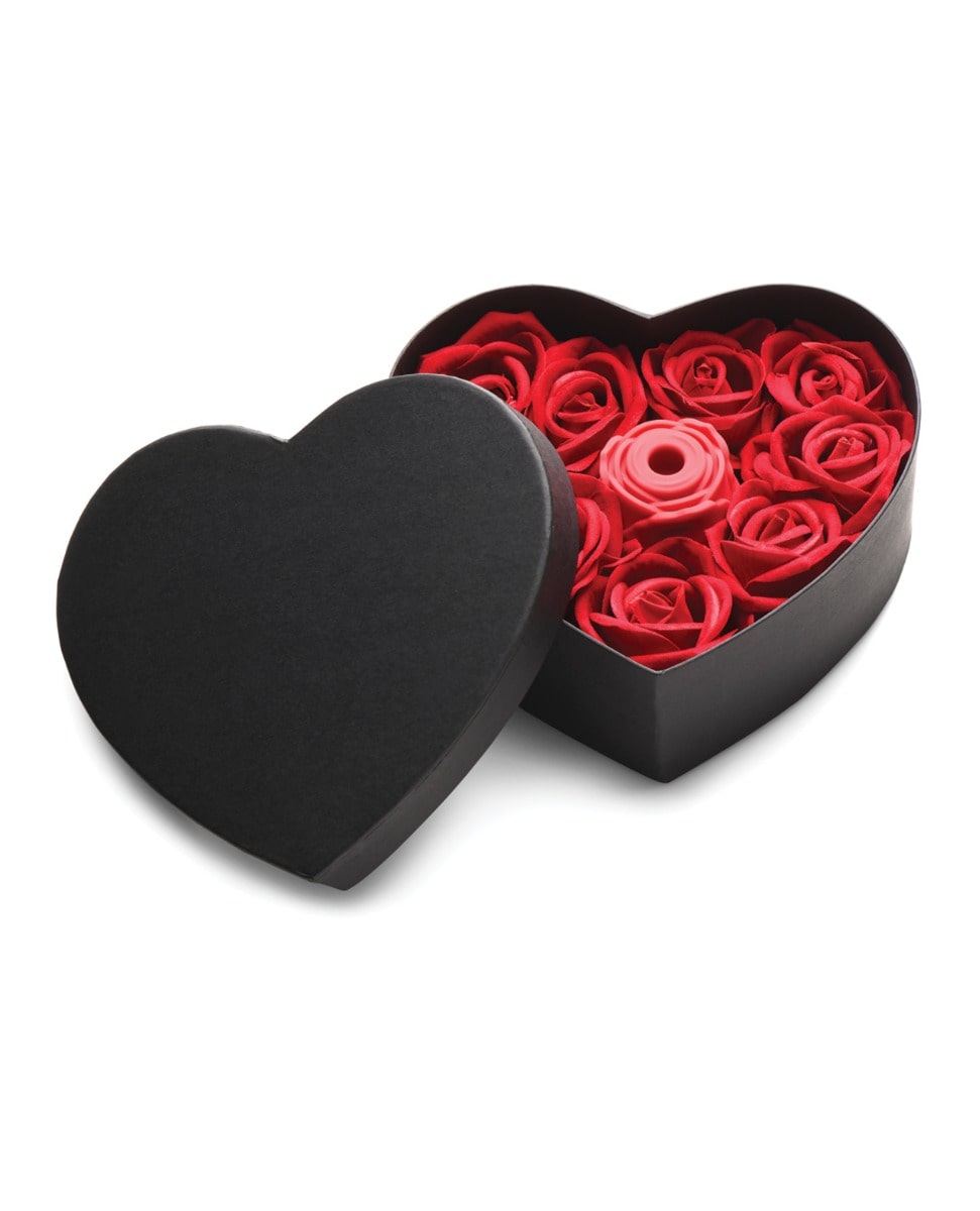 Inmi Bloomgasm The Enchanted Rose Stimulator Red Lovers Gift Box