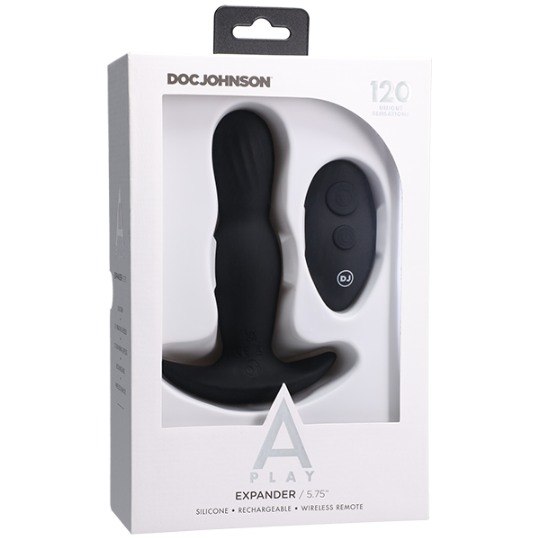 A-Play Expander Rechargeable Silicone Anal Plug with Remote - Melody's Room