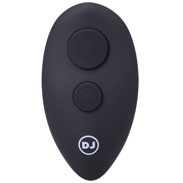 A Play Beaded Rechargeable Silicone Anal Plug w/Remote - Melody's Room