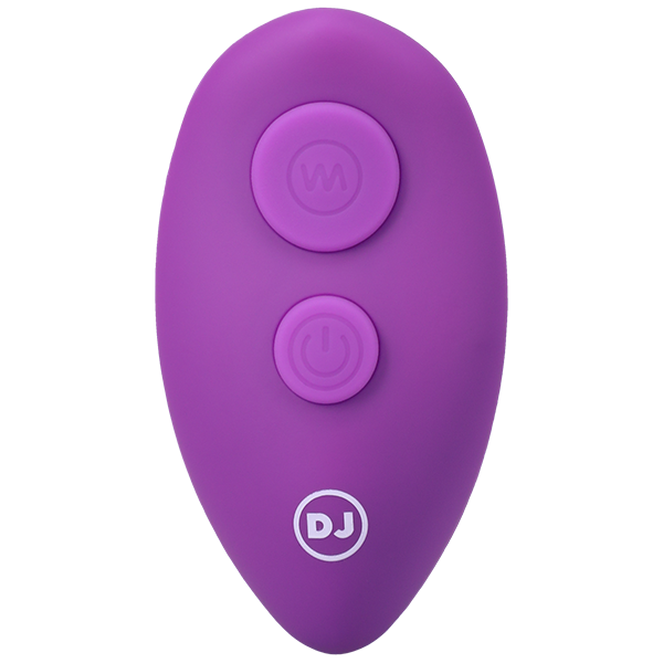 A Play Beaded Rechargeable Silicone Anal Plug w/Remote - Melody's Room