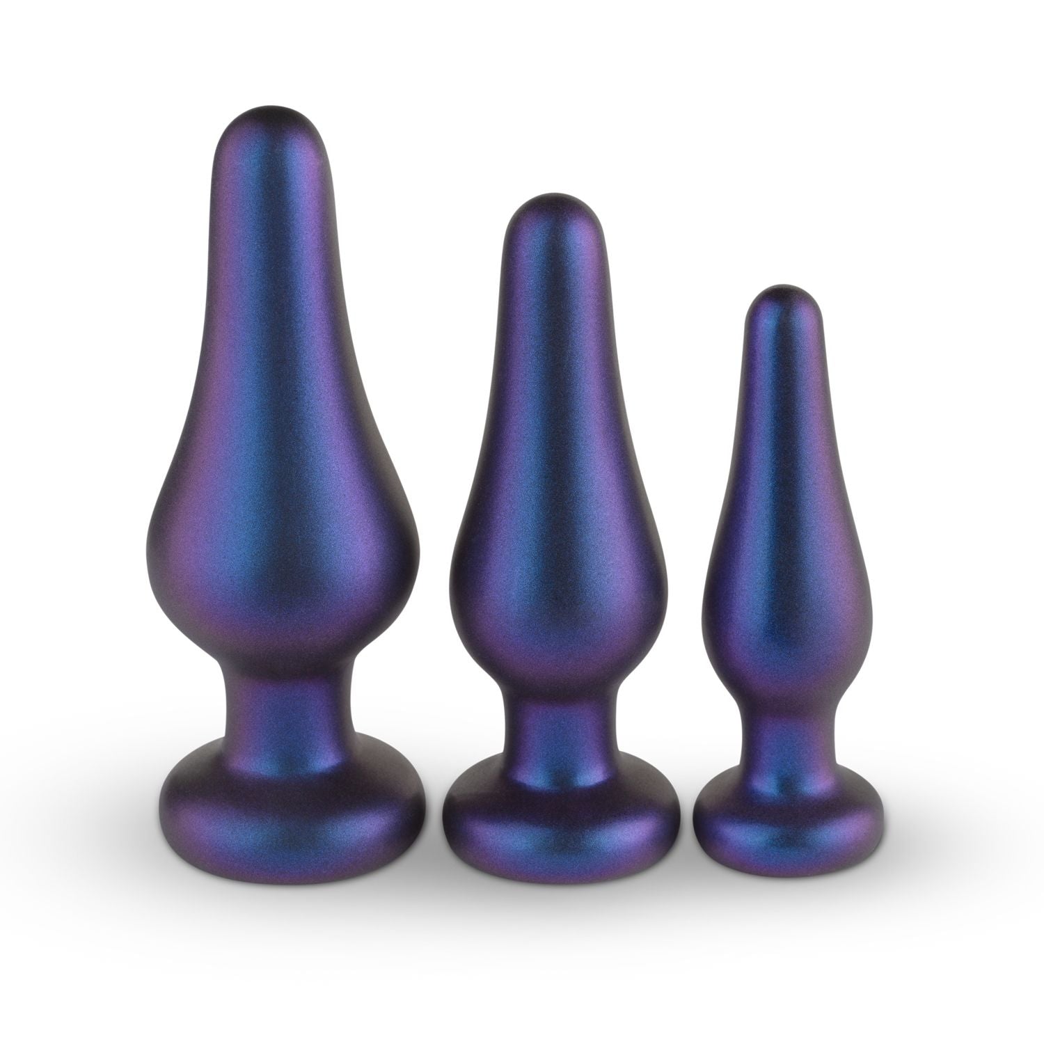 Hueman Comets Purple Butt Plug Set of 3 - Melody's Room