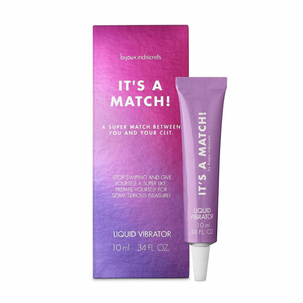 Bijoux Indiscrets Clitherapy It's A Match Liquid Vibrator Balm - Melody's Room