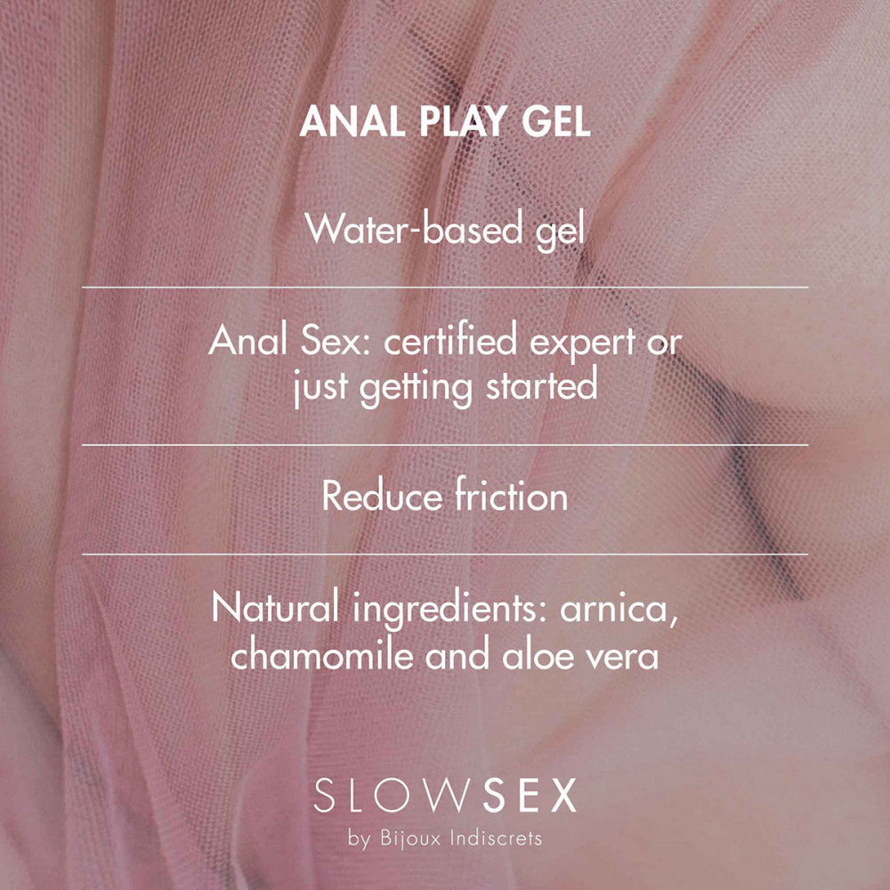 Bijoux Indiscrets Slow Sex Anal Play Gel - Melody's Room