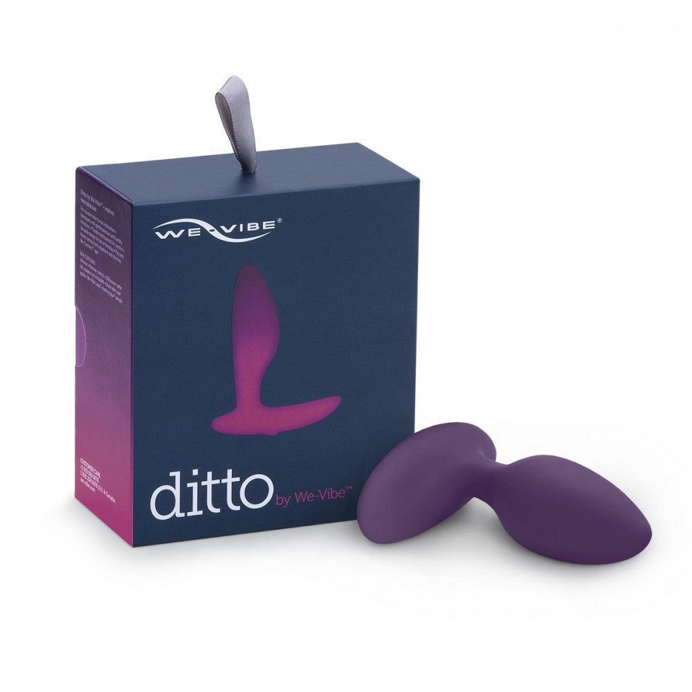 We-Vibe Ditto Purple Vibrating Anal Plug (packaging) - Melody's Room