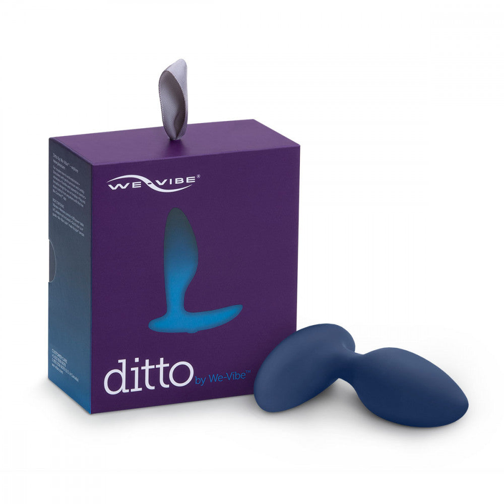 We-Vibe Ditto Blue Vibrating Anal Plug (packaging) - Melody's Room