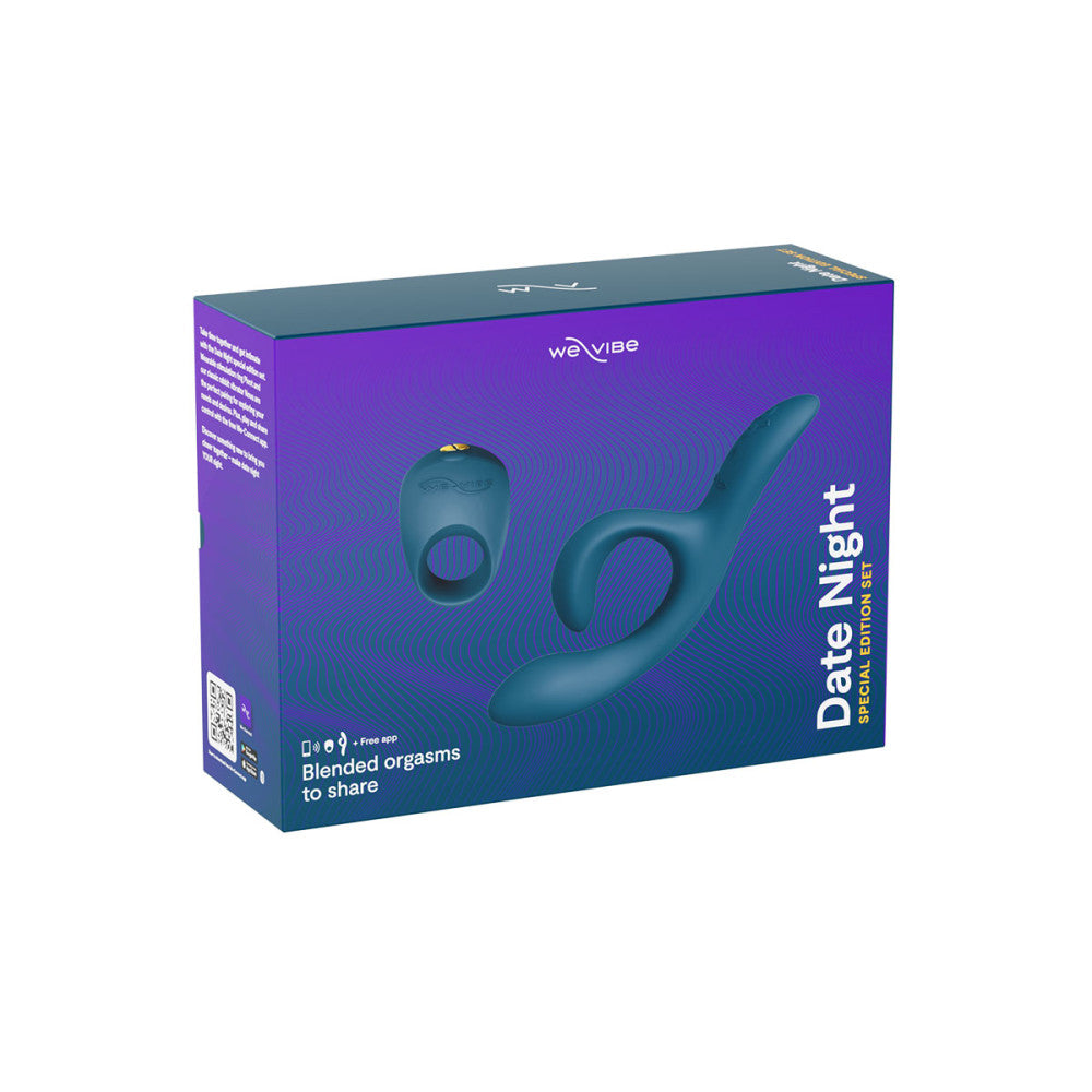 We-Vibe Date Night Kit with Nova 2.0 Rabbit Vibe & Penis Ring - Melody's Room