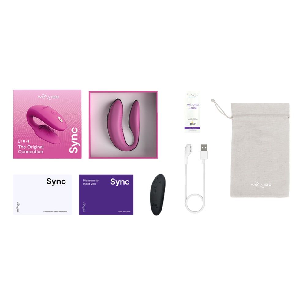 We-Vibe Sync 2 Couples Vibrator with Remote Control | Melody's Room