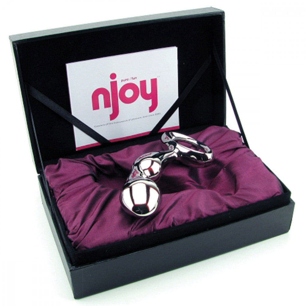 Njoy Prostate Pfun Stainless Steel Plug - Melody's Room