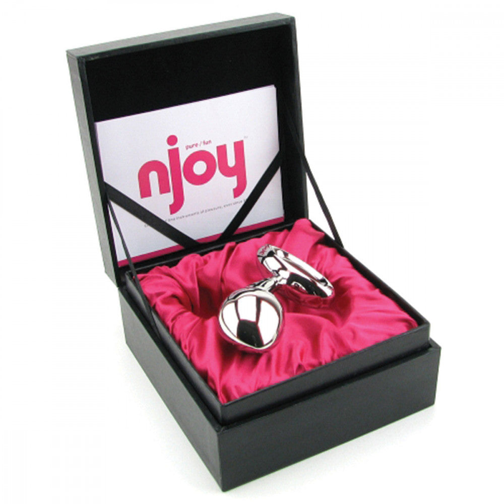 Njoy Pure Plug Stainless Steel Large - Melody's Room