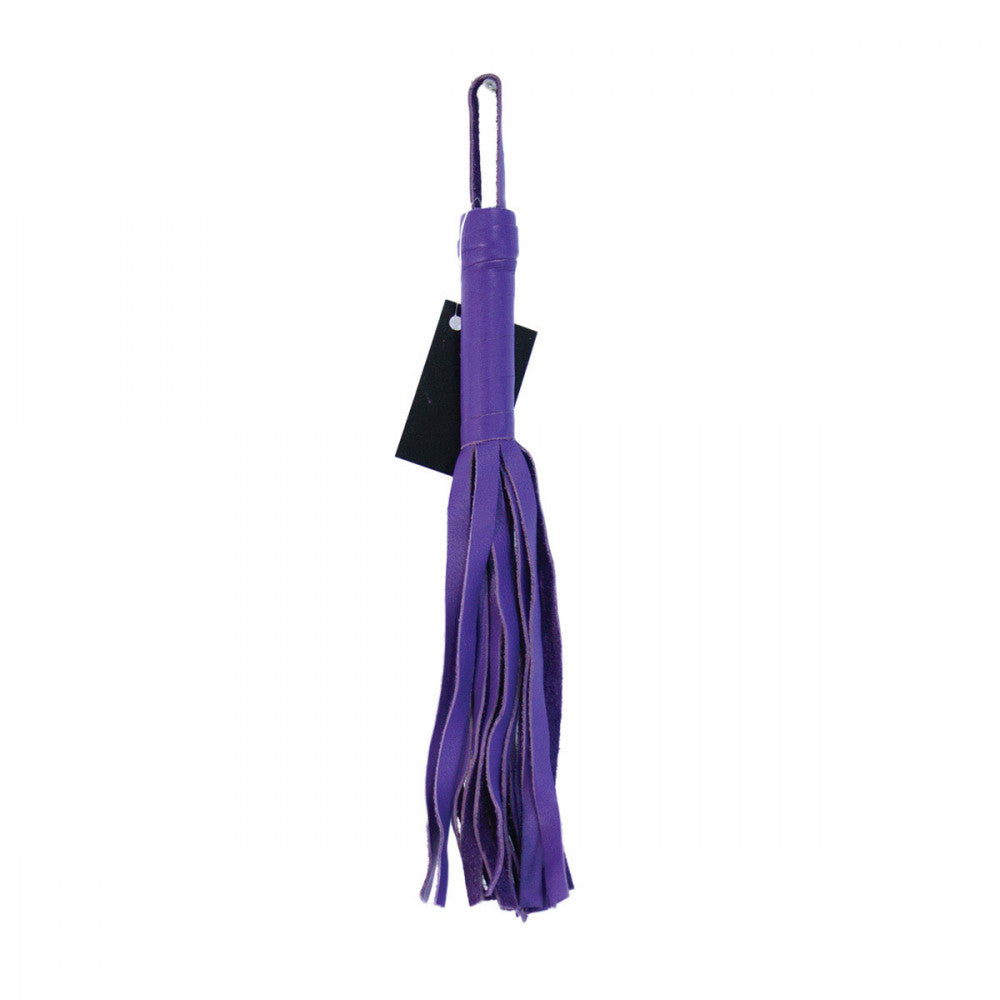 Purple Foxtails Soft Flogger 12 - Melody's Room