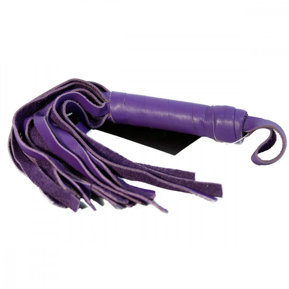 Purple Foxtails Soft Flogger 12 - Melody's Room