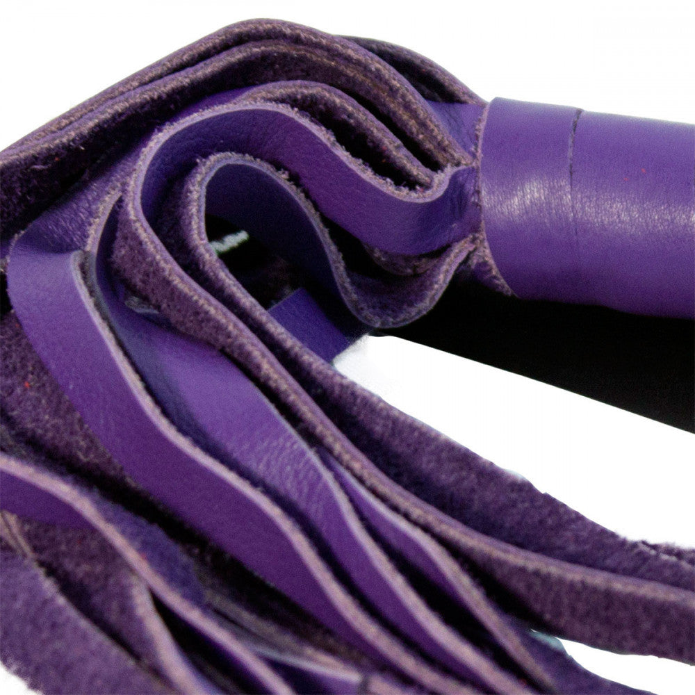 Purple Foxtails Soft Flogger 12 - Melody's Room