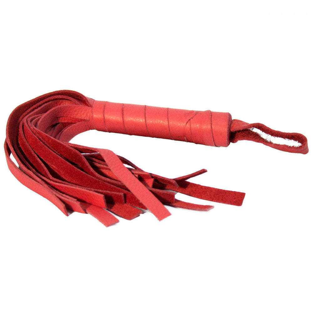 Red Foxtails Soft Flogger 12 - Melody's Room