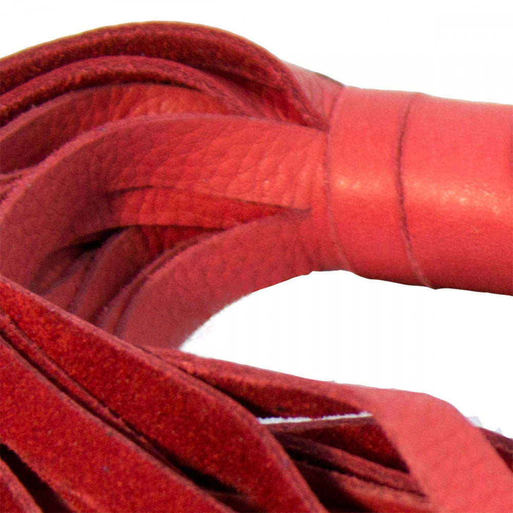 Red Foxtails Soft Flogger 12 - Melody's Room