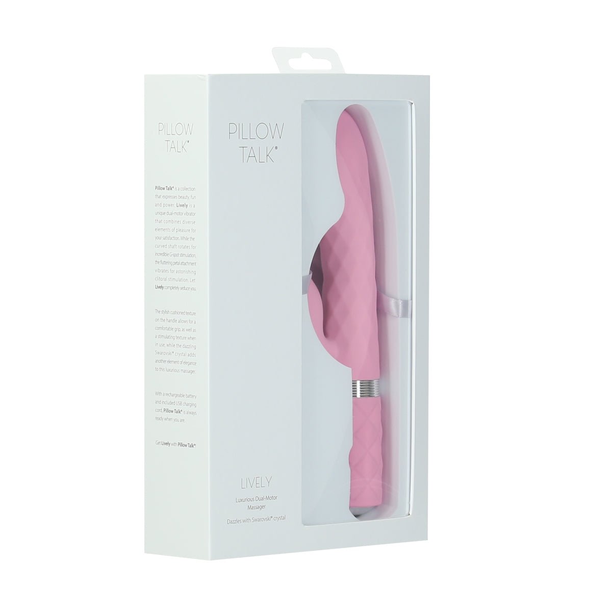 BMS Pillow Talk Lively Rabbit Vibrator - Melody's Room